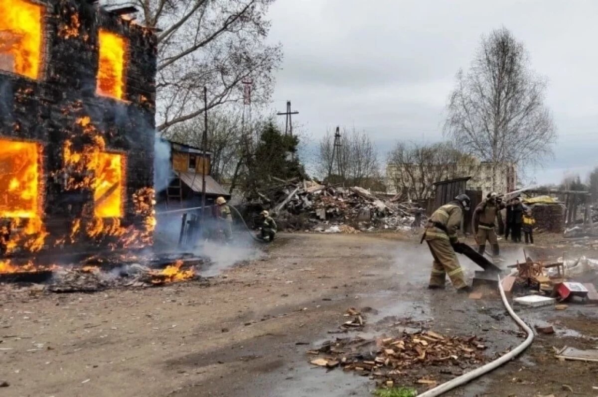    В Красноярском крае за неделю потушили 225 пожаров