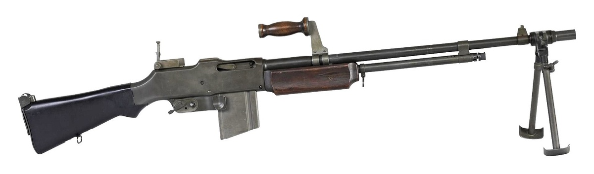 Автоматическая винтовка Браунинга М1918А2 (выпуск 1943 года).
