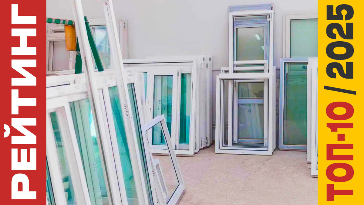 ТОП-10 Пластиковых окон 2025 года: Рейтинг лучших моделей