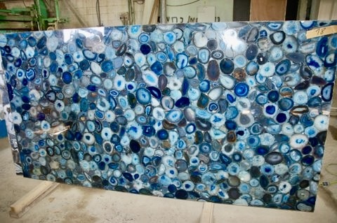 Слэб из агата