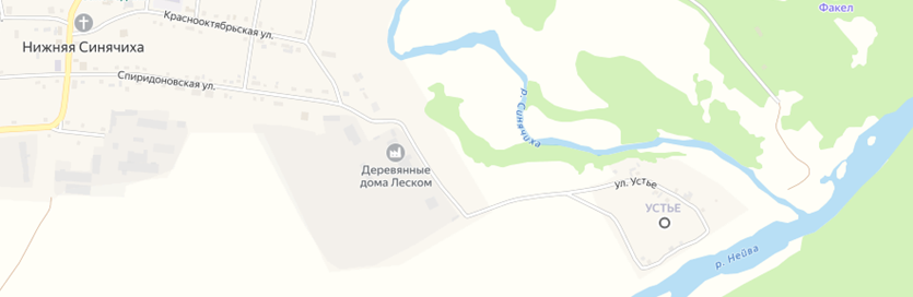 Фрагмент карты.