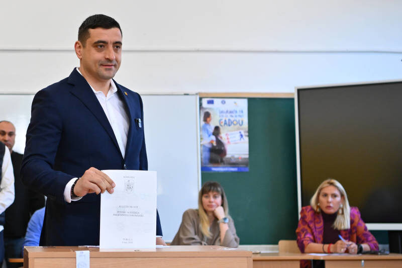    Джеордже Симион. ФОТО: IMAGO/Alex Nicodim/Global Look Press