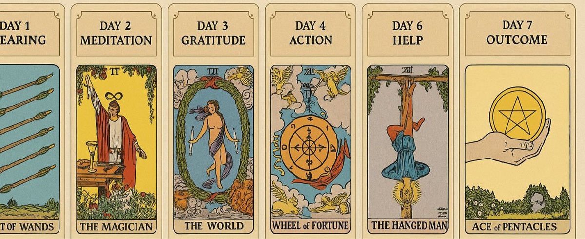 РАСКЛАД "7 дней для привлечения удачи"