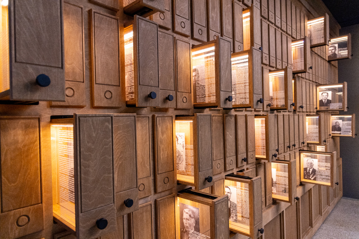 На выставке представлены уникальные архивные материалы