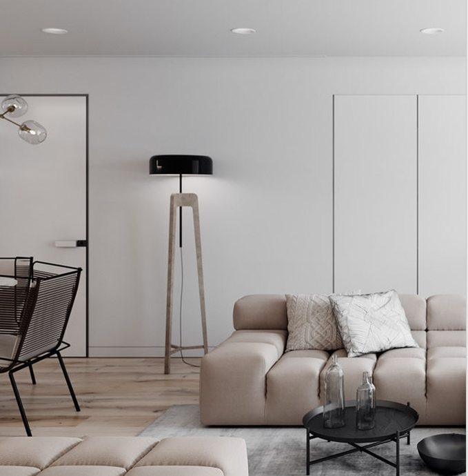 Фрагмент гостиной в стиле Модерн