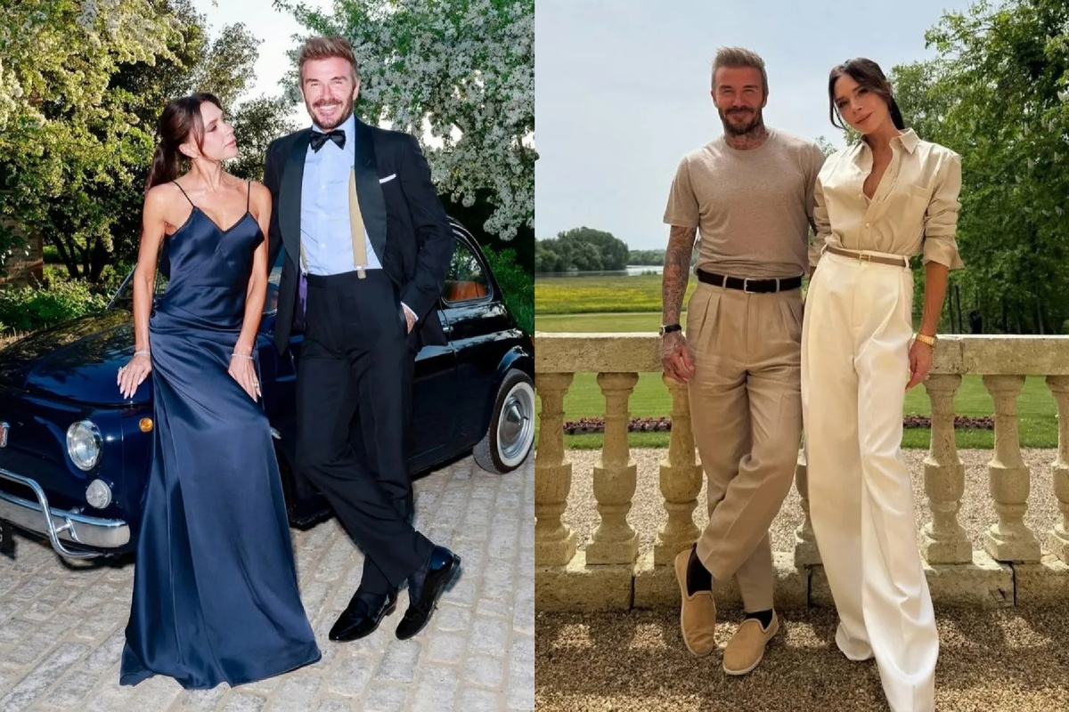 Дэвид и Виктория Бэкхем