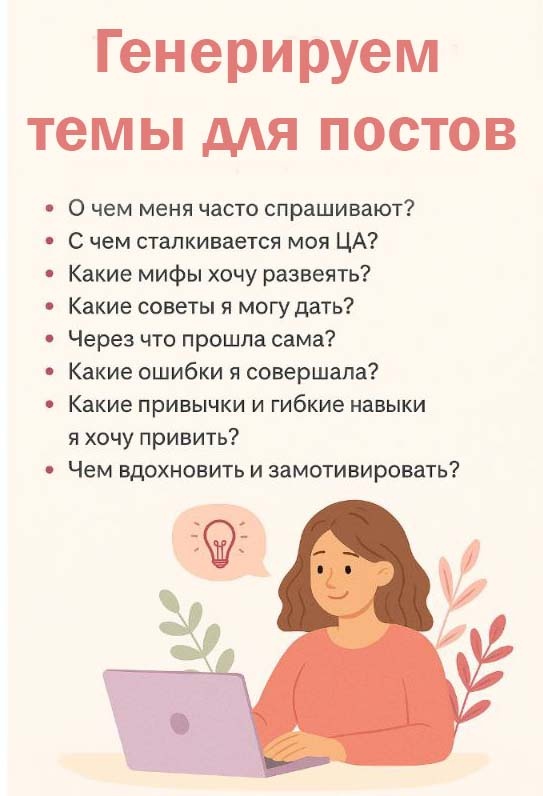 Как составить контент план?