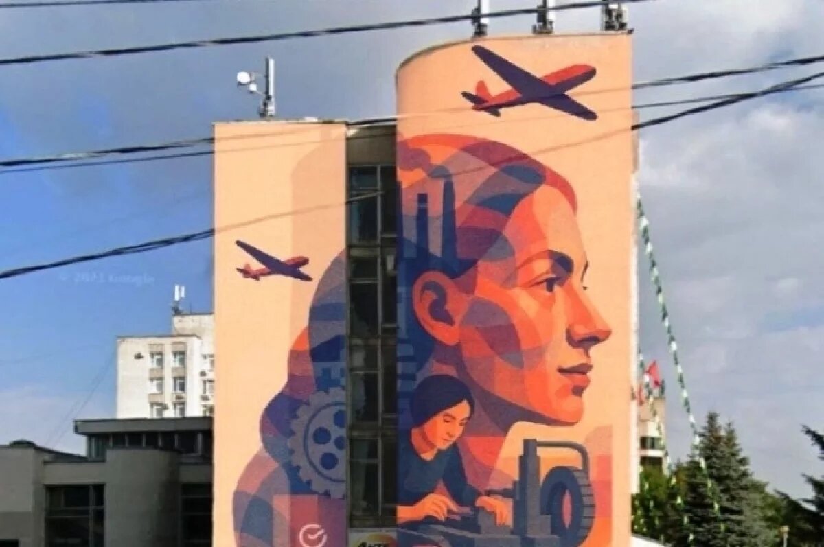    В Омске появится мурал к 80-летию Победы