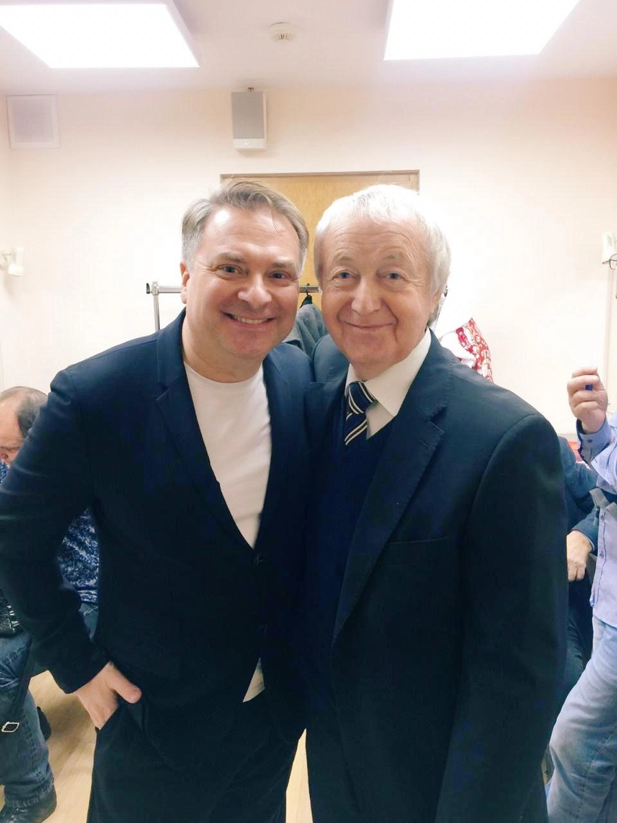 Александр Добронравов и Лион Измайлов