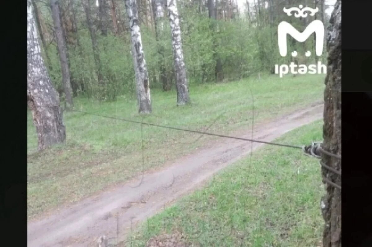    В Казани 17-летний парень на питбайке получил травмы из-за натянутого троса
