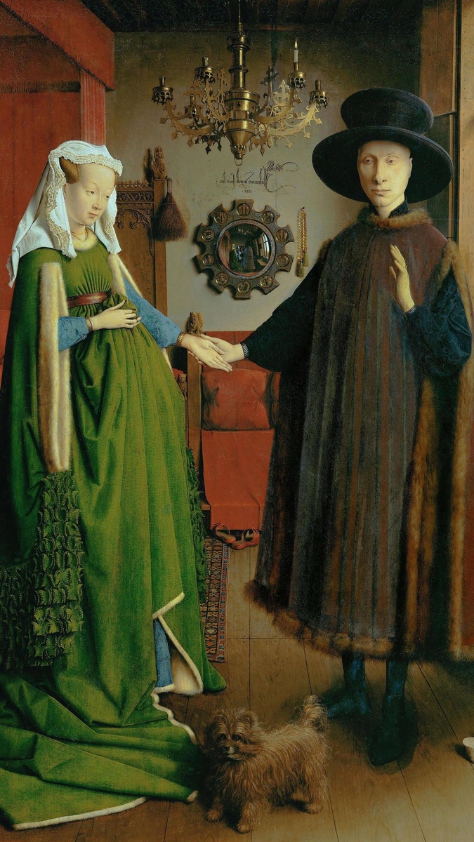 Ян ван Эйк «Портрет четы Арнольфини», XV век