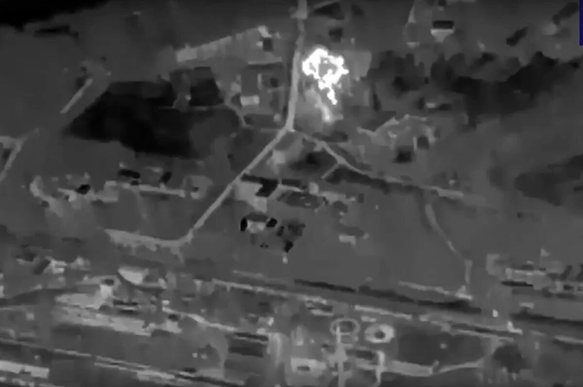    Удар по складу в Краматорске.