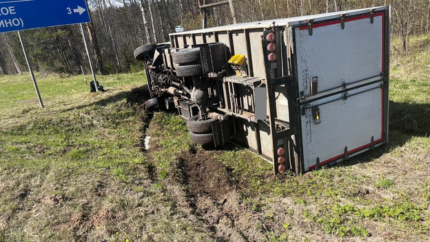    В Шабалинском районе перевернулся «Хендай»