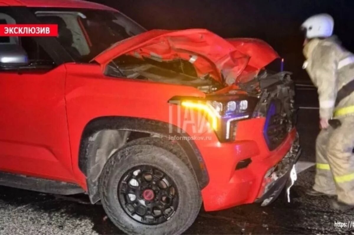    Два человека погибли и 16 пострадали в ДТП в Псковской области за неделю