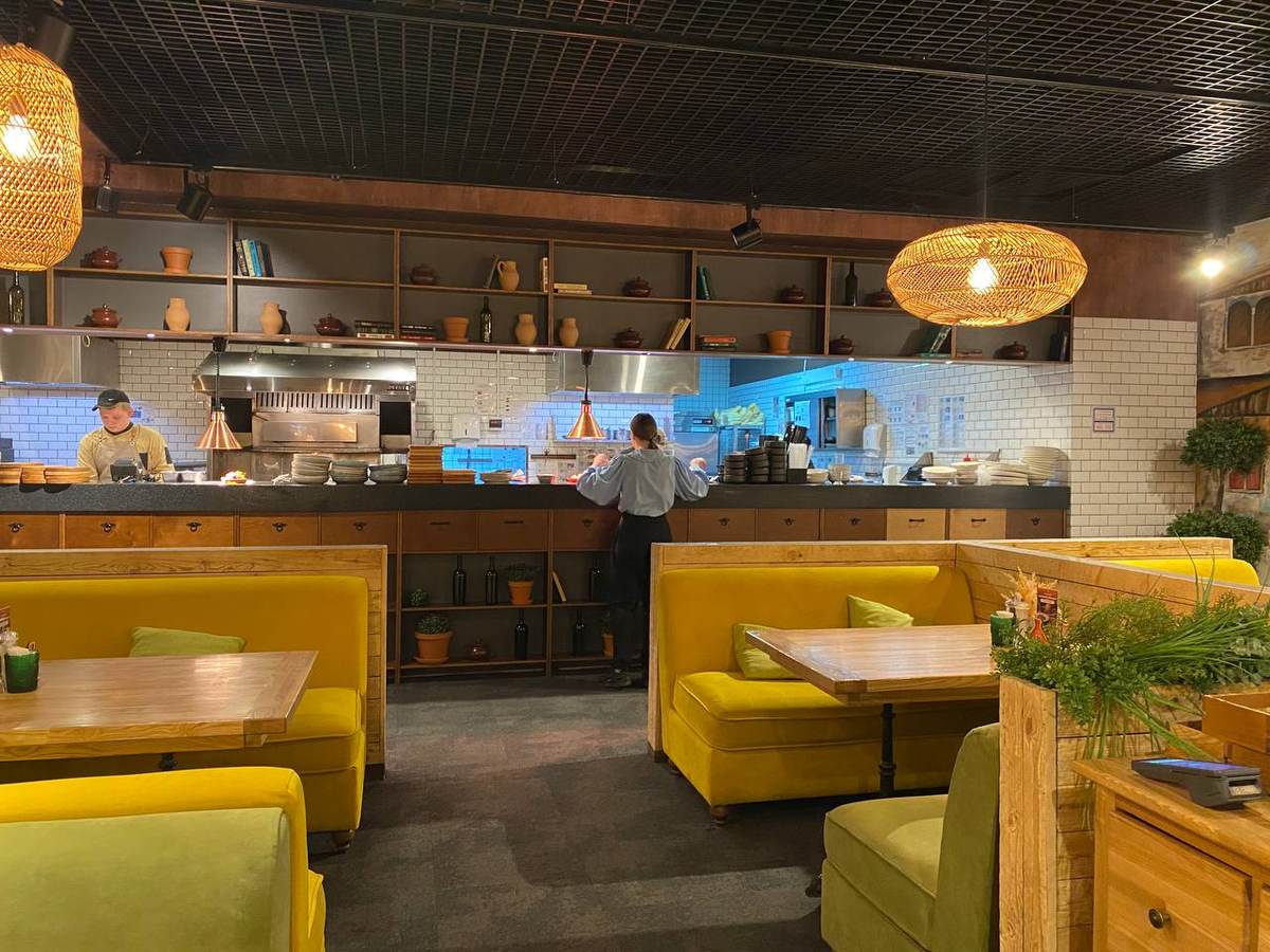 Открытая кухня