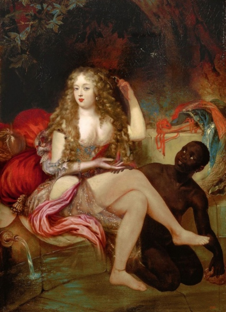 Франсуазы Атенаис де Монтеспань с Маврами, из интернета.