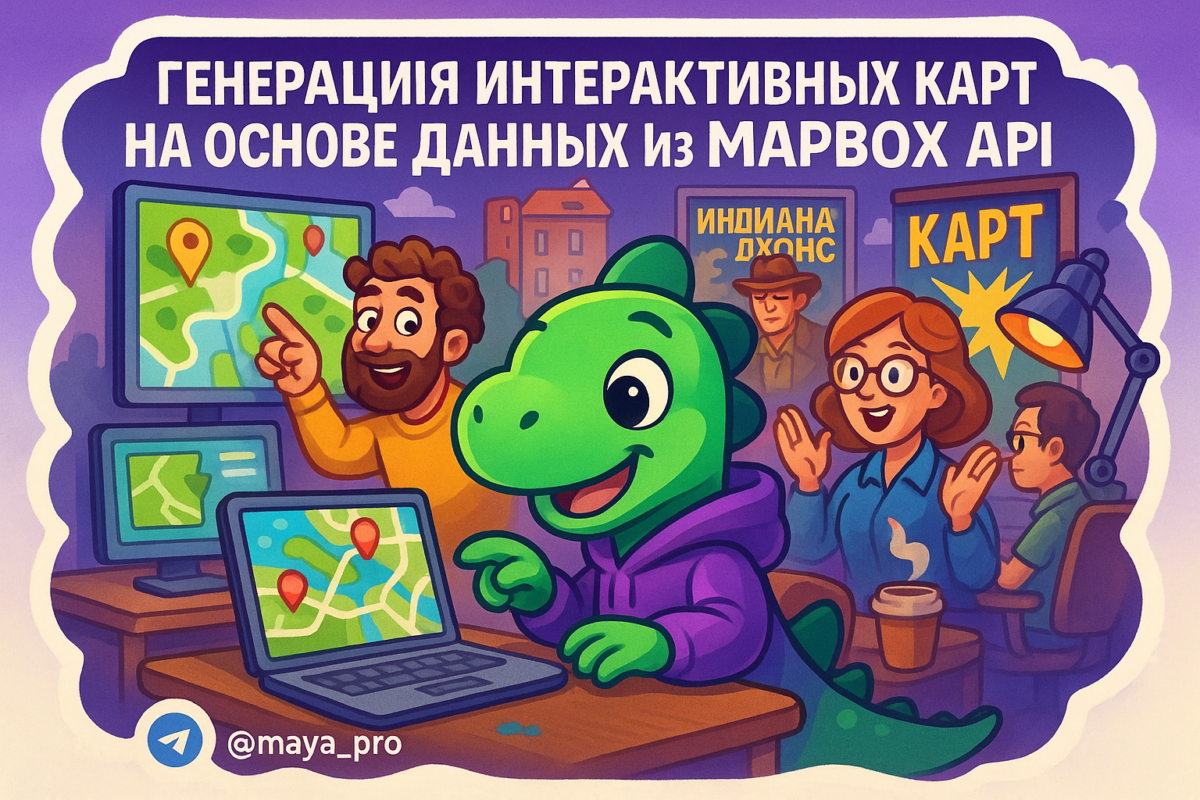    Генерация интерактивных карт без кодинга: автоматизация с помощью Make.com и Mapbox API Артур Хорошев