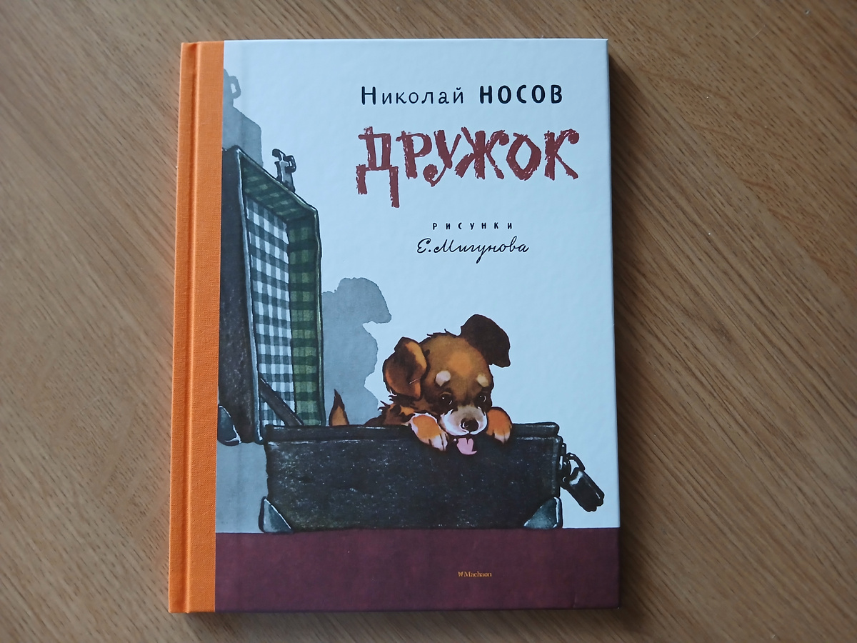 Н. Носов "Дружок". Издательство "Махаон", 2016 год. Фото автора статьи. 