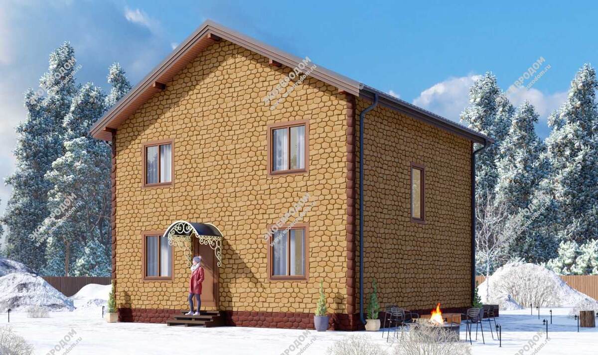 Проект энергоэффективного дома "Ивантеевка"