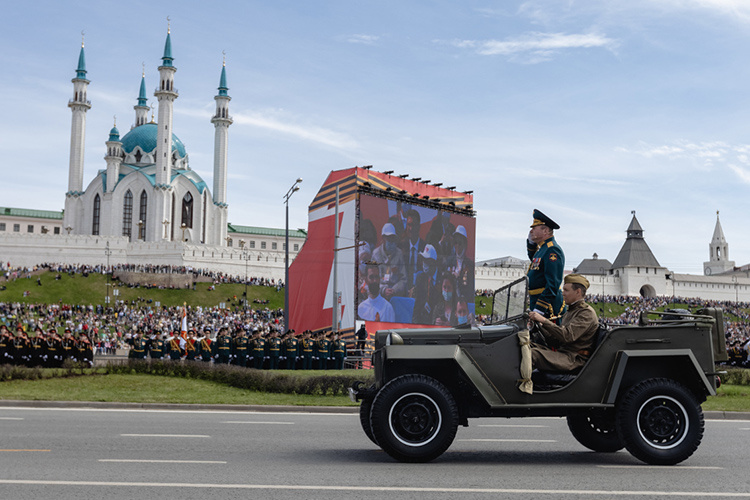    Главные торжества ко Дню Победы по традиции пройдут под стенами Казанского кремля.   
Фото: «БИЗНЕС Online»