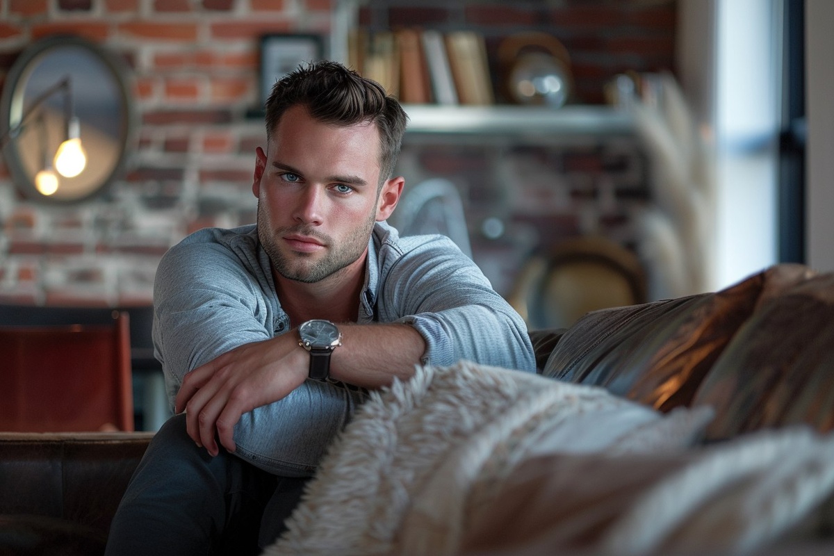 Андрей в молодости