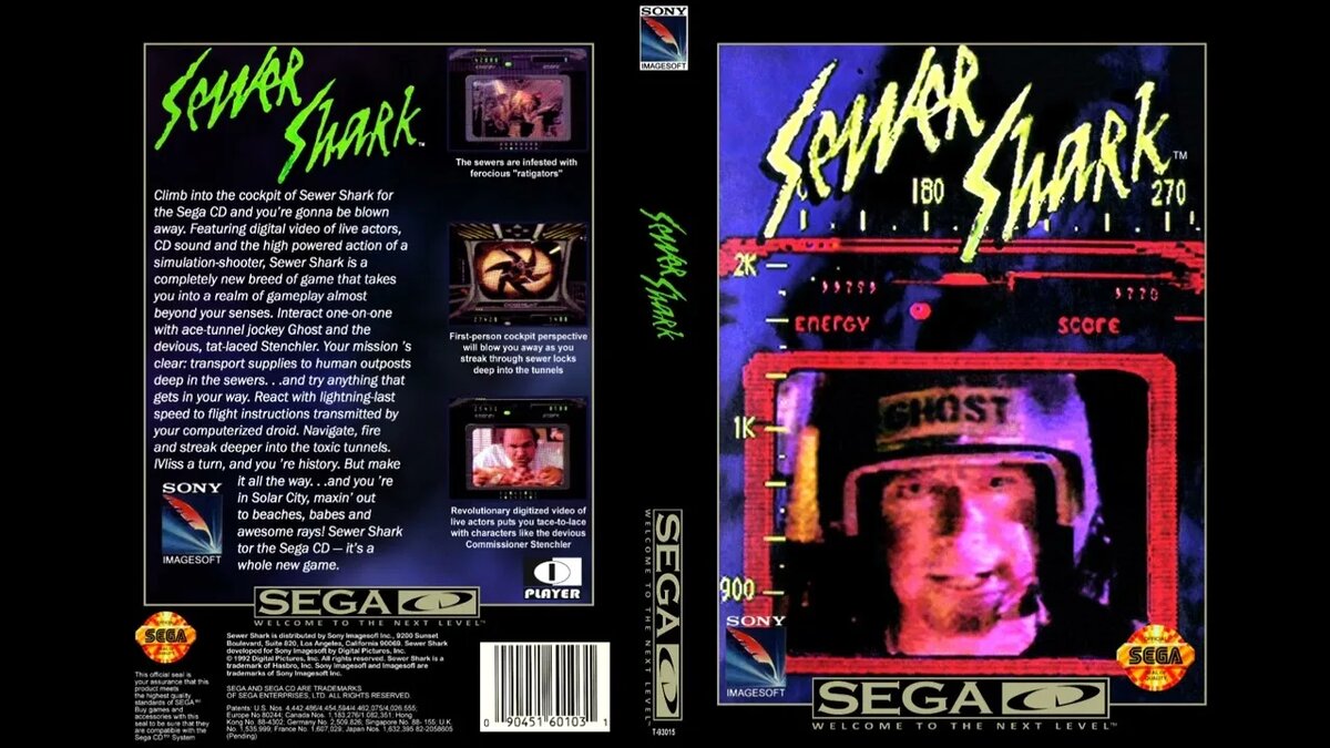 Sewer Shark (1992)