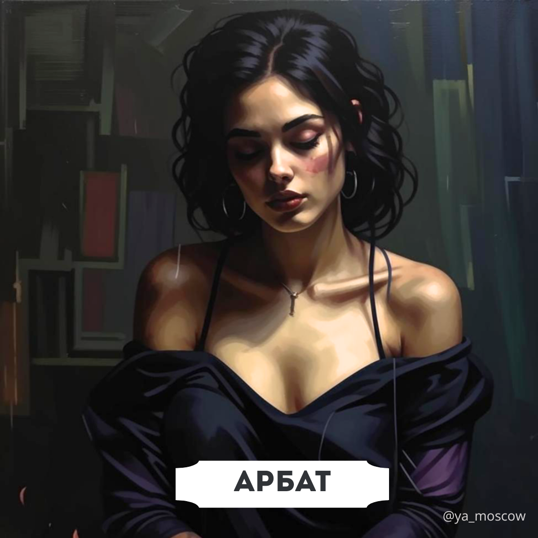 Таким видит нейросеть район Москвы. Автор идеи: Пешая Москва. Телеграм-канал: t.me/ya_moscow | Пешие прогулки по Москве в тёплой компании