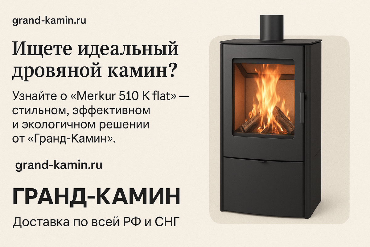    Как выбрать идеальный дровяной камин для вашего дома и не ошибиться в выборе: советы и секреты от «Гранд-Камин» Kamin
