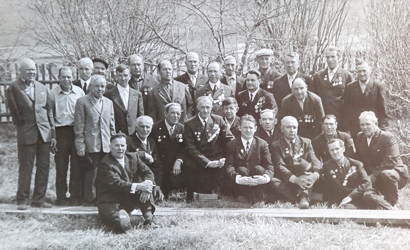 Ветераны Великой Отечественной войны поселка Черноисточинск. 1970-е гг.