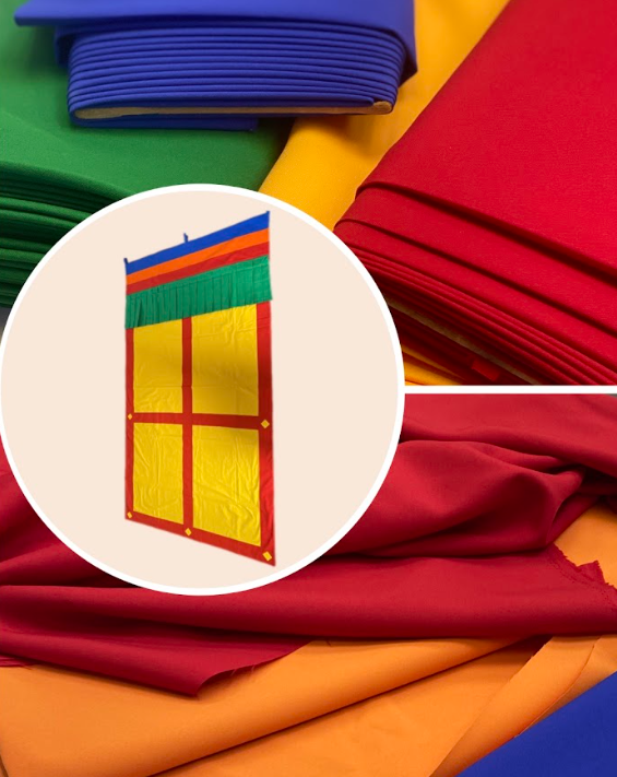 Дверная занавеска. Фото предоставлено Натальей Пеняевой