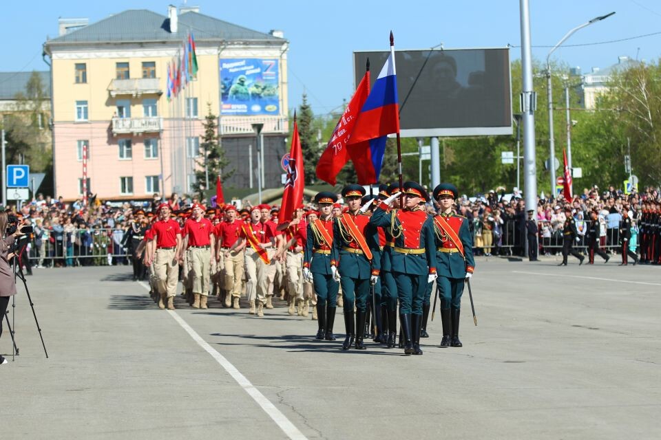    День Победы в Барнауле. Источник: Виталий Барабаш/"Толк"