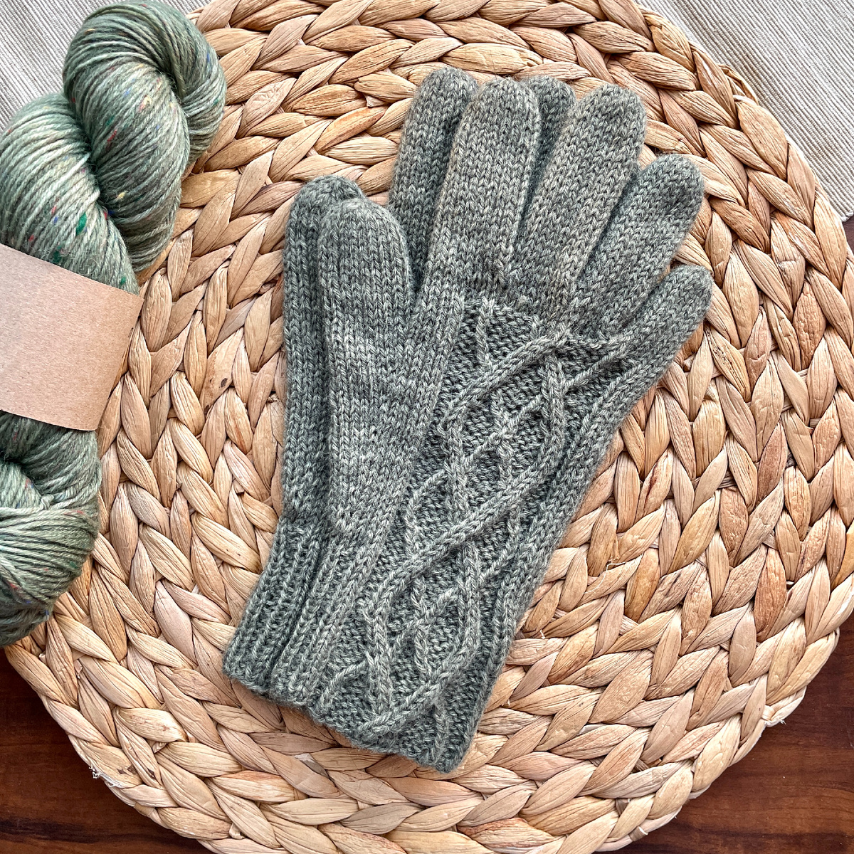 Перчатки с аранами "Celtica" - описание, работа и фото автора by-annike.ru