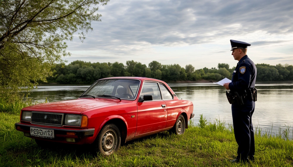 Осторожно! Штраф за стоянку автомобиля на берегу реки составляет несколько тысяч рублей