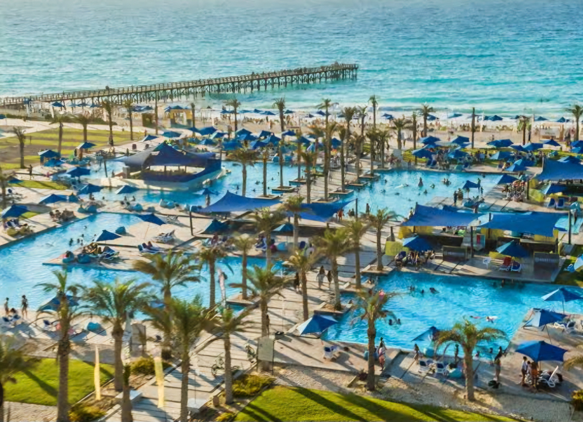 Современные компаунды на Средиземном море Египта