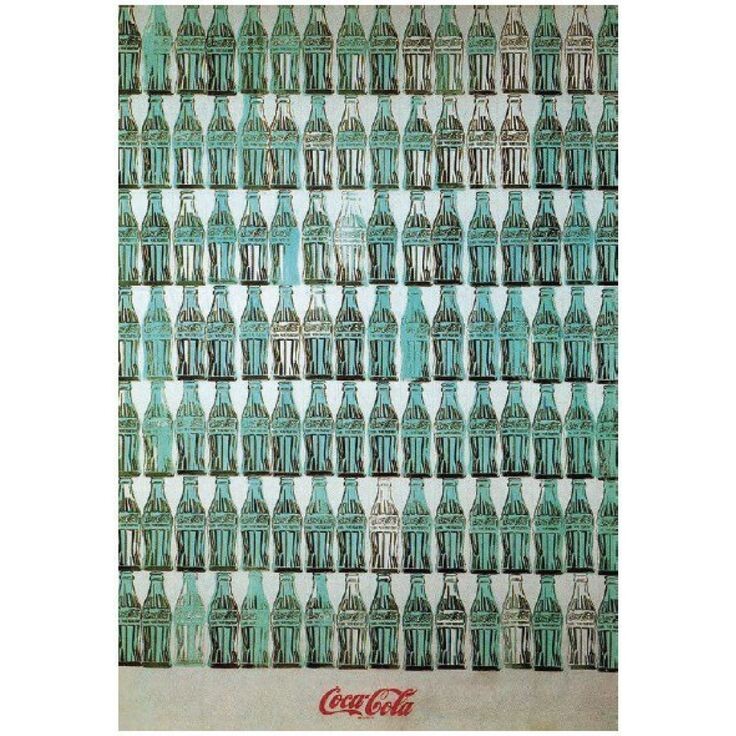 Зелёные банка колы, Энди Уорхол, 1962, wikipedia.org