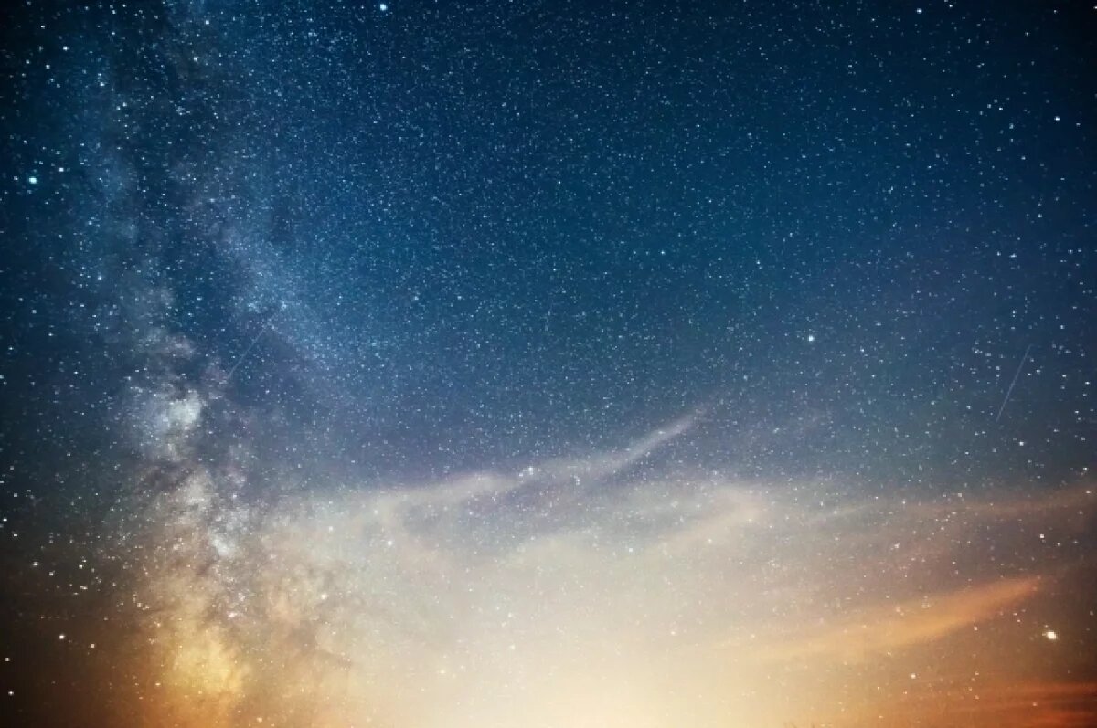    Омичи смогут увидеть метеорный поток от кометы Галлея