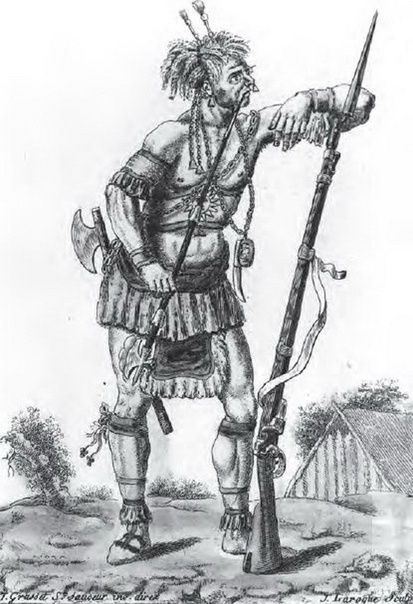 Воин-ирокез