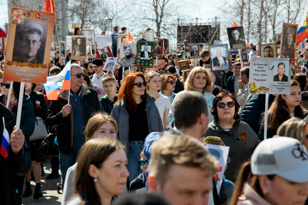    По улицам городов и поселков Югры пройдет «Бессмертный полк»