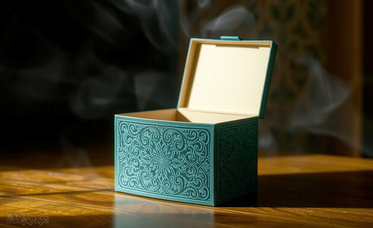 Коробочка оказалась непростой.