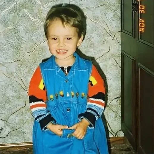 Стася Милославская в детстве