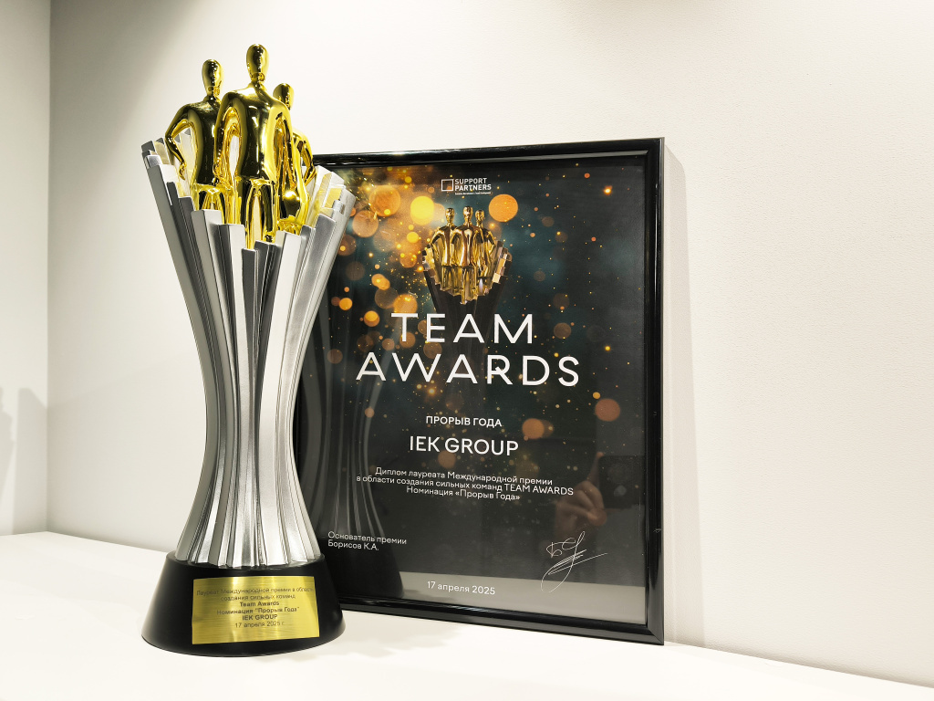 IEK GROUP — обладатель премии Team Awards 2025