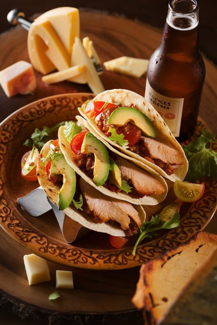 Тако с курицей 