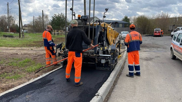    Тротуары на Луначарского преображаются