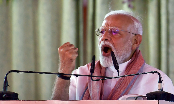 Нарендра Моди обдумывает ответные меры. Фото: Sachin KUMAR / AFP) (Фото: SACHIN KUMAR/AFP via Getty Images)