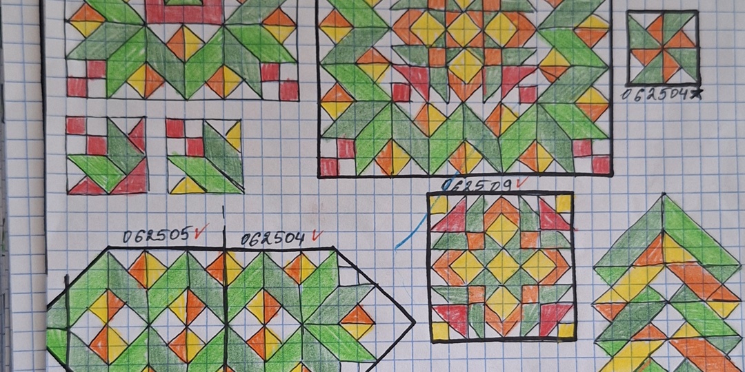 Два мега классных проекта в технике лоскутнго шитья...