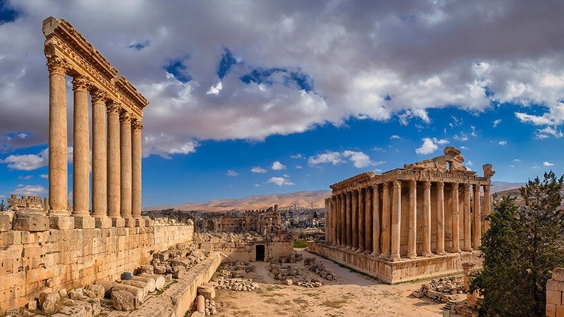 Вид на Баальбек