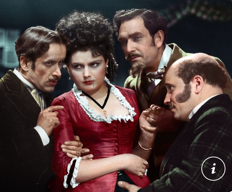 Кадр из художественного фильма Михаила Ромма «Пышка» (1934)