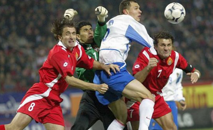 Россия - Грузия (3:1). 11октября 2003 г.