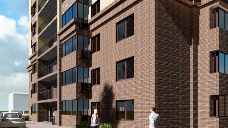     Новый проект дома на ул. Крупской, 100. Строительная перспектива