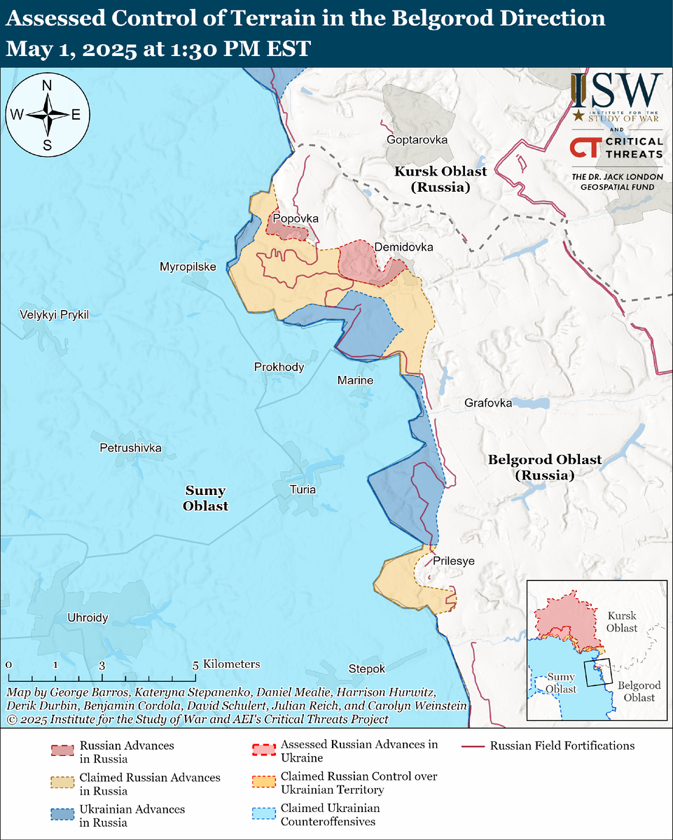 Источник: Американский Институт Изучения Войны. 
